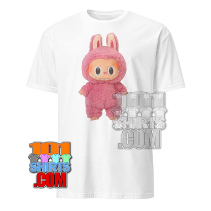 "Labubu The Monsters" Pink Cute Creature T-Shirt | Adorable Pop Mart Inspired Toy Tee | Unique Gift for Collectors & Cute Art Fan Tee