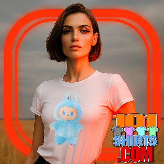 Labubu The Monsters T-Shirt: Cute, Collectible Art Toy Tee - Perfect Gift for Pop Mart & Urban Vinyl Fans! T-Shirt