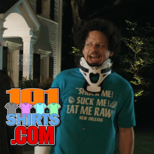 Little Brother 2026 Movie Eric André Marcus Shuck Me! Suck Me! Eat Me Raw! T-Shirt