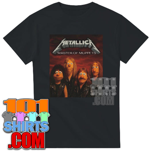 MASTER OF MUPPETS T-Shirt Funny Metallica Parody Gift Tee