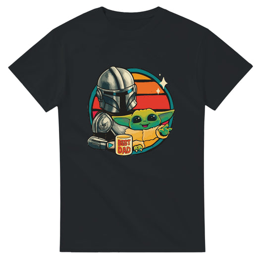 Mandalorian & Grogu Best Dad T-Shirt | Star Wars Father's Day Gift Tee