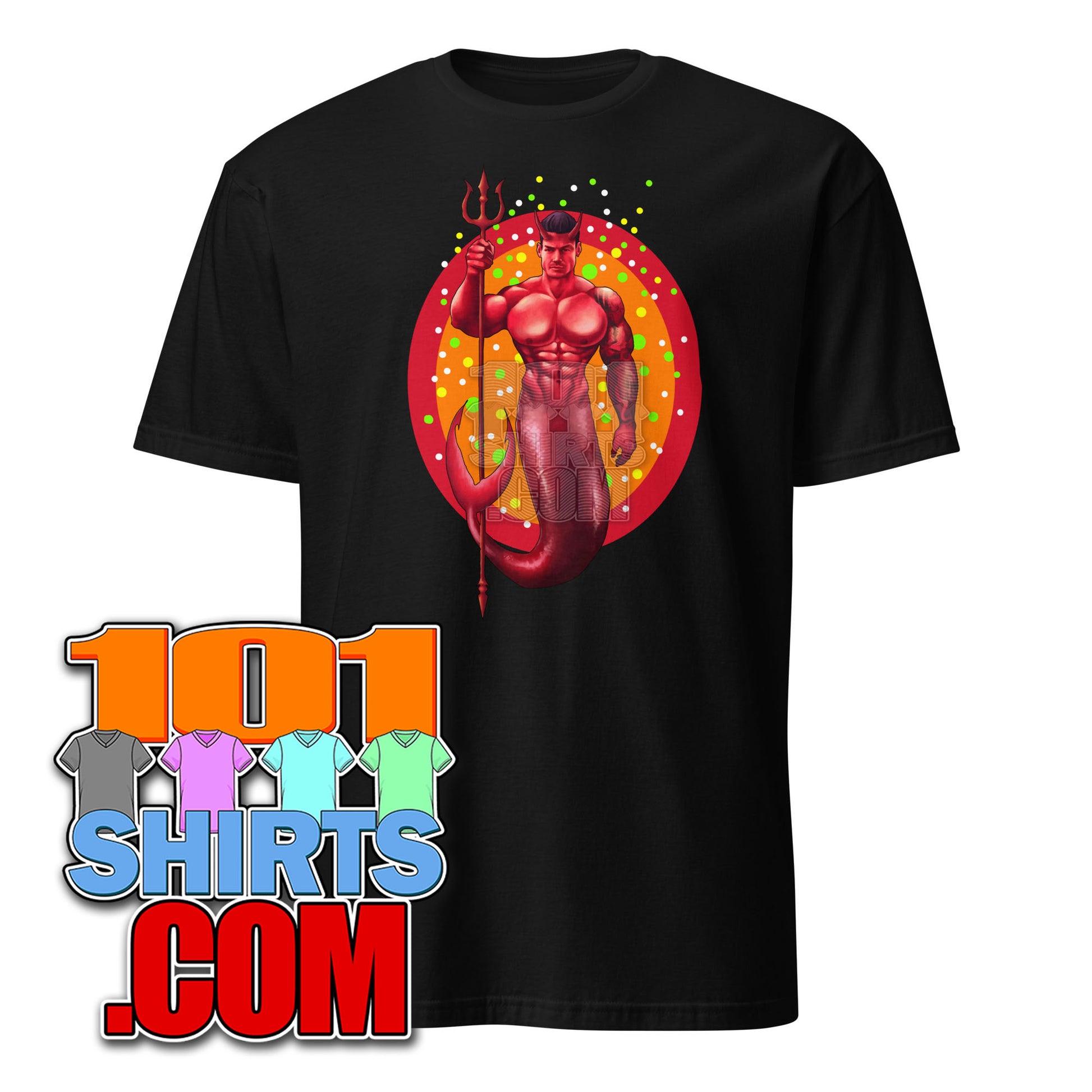 Maremaid Mareman Men Sexy Devil Gay Pride Transgender LQBTQ T-Shirt