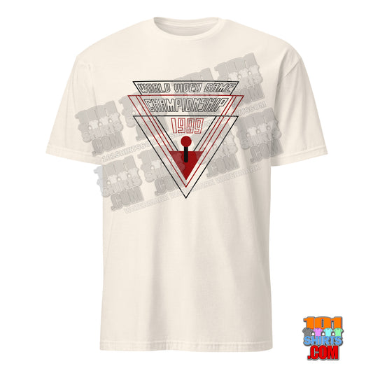 Minecraft Movie Jason Mamoa Garrett Garrison World Video Game Championship 1989 T-Shirt
