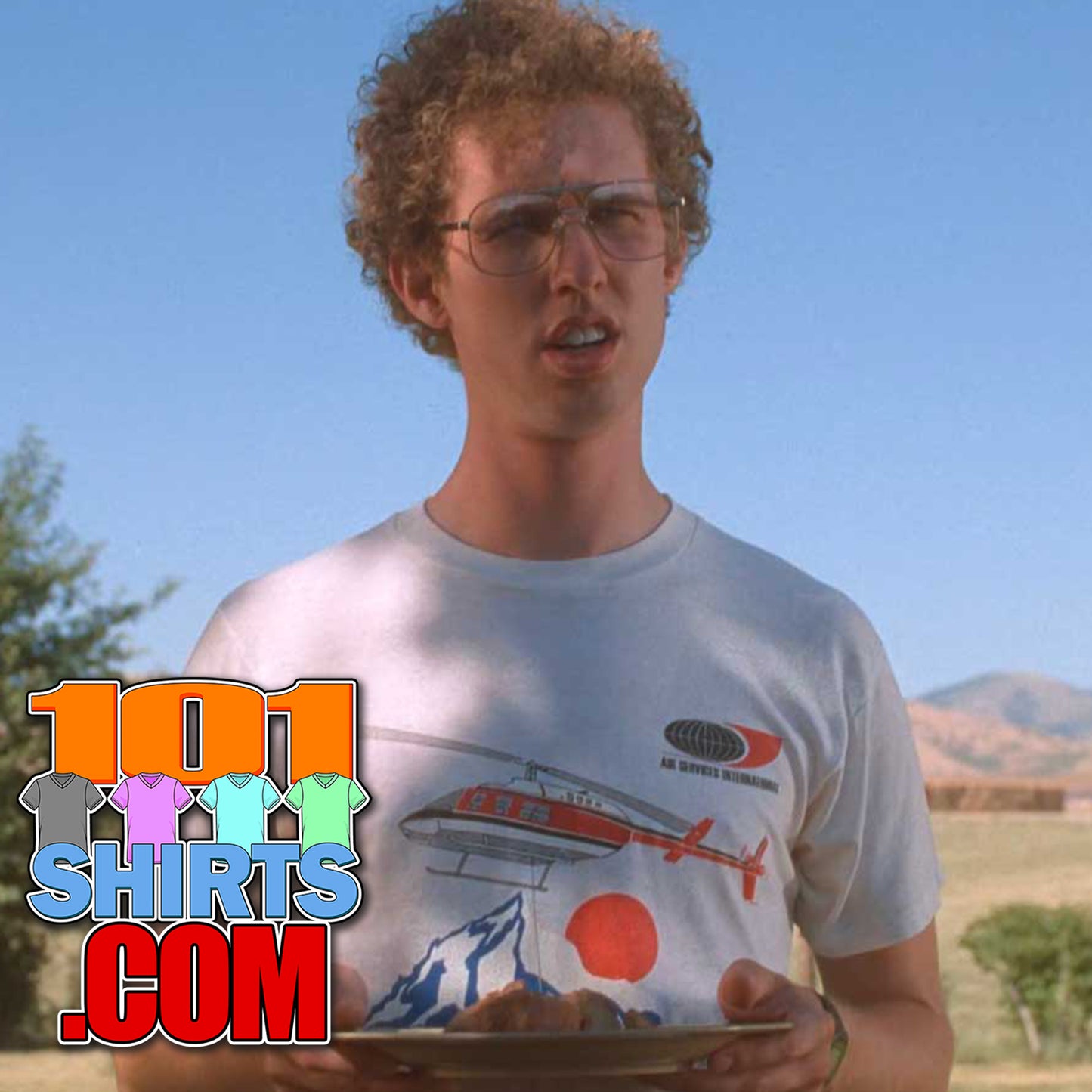 Napoleon Dynamite Movie Air Service International T-Shirt
