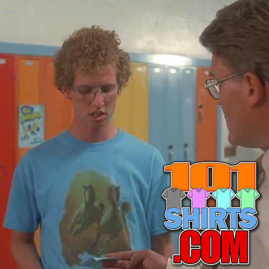 Napoleon Dynamite Movie Jon Heder Horses T-Shirt