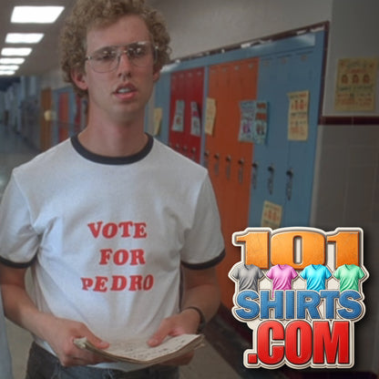Napoleon Dynamite Movie Vote for Petro Ringer T-Shirt