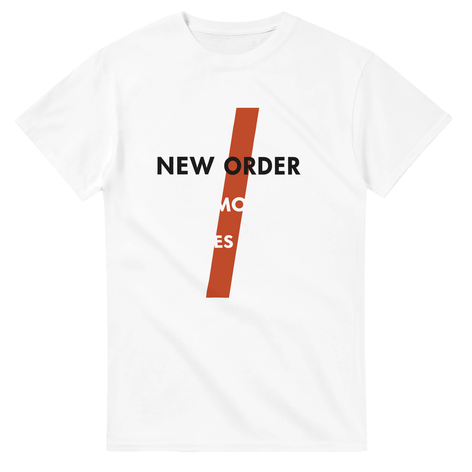 New Order Concert Tour 80s Joy Devision Rare Vintage Reprint T-Shirt
