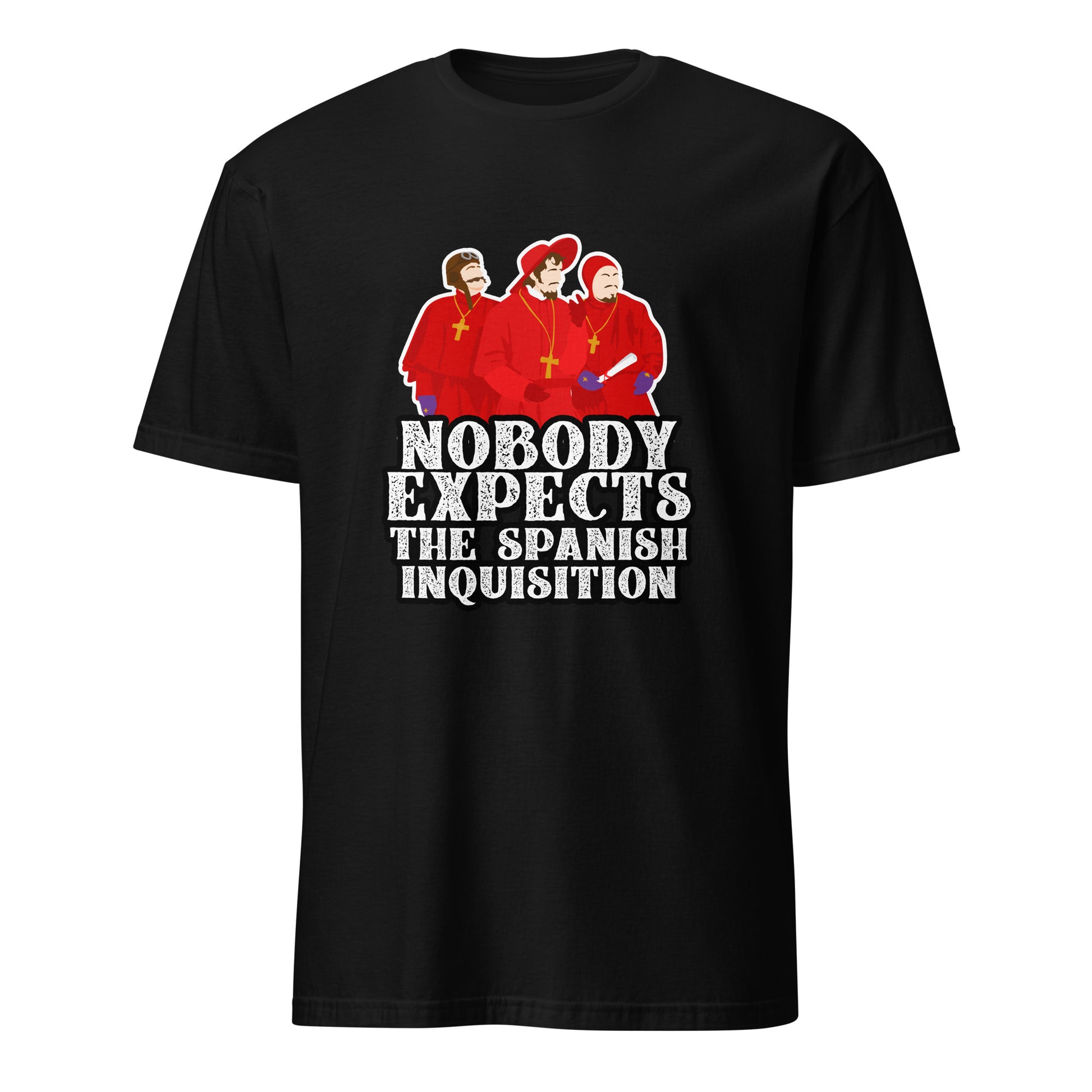 Nobody Expect The Spanish Inquisition Funny inspired by Monty Python Movie Sketch Shirt