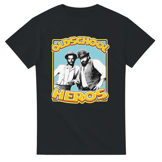 Oldschool Heroes Bud Spencer & Terence Hill Funny T-Shirt - 101 Shirts com
