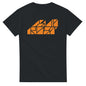 Orange abstract geometric Cubes and Lines Civil War Movie Joel Wag­n­er Moura T-Shirt