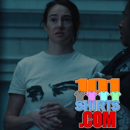Paradise Season 2 Hulu TV Show Annie Elvis Presley Eyes T-Shirt worn by Shailene Woodley in the Episode 1 Graceland.