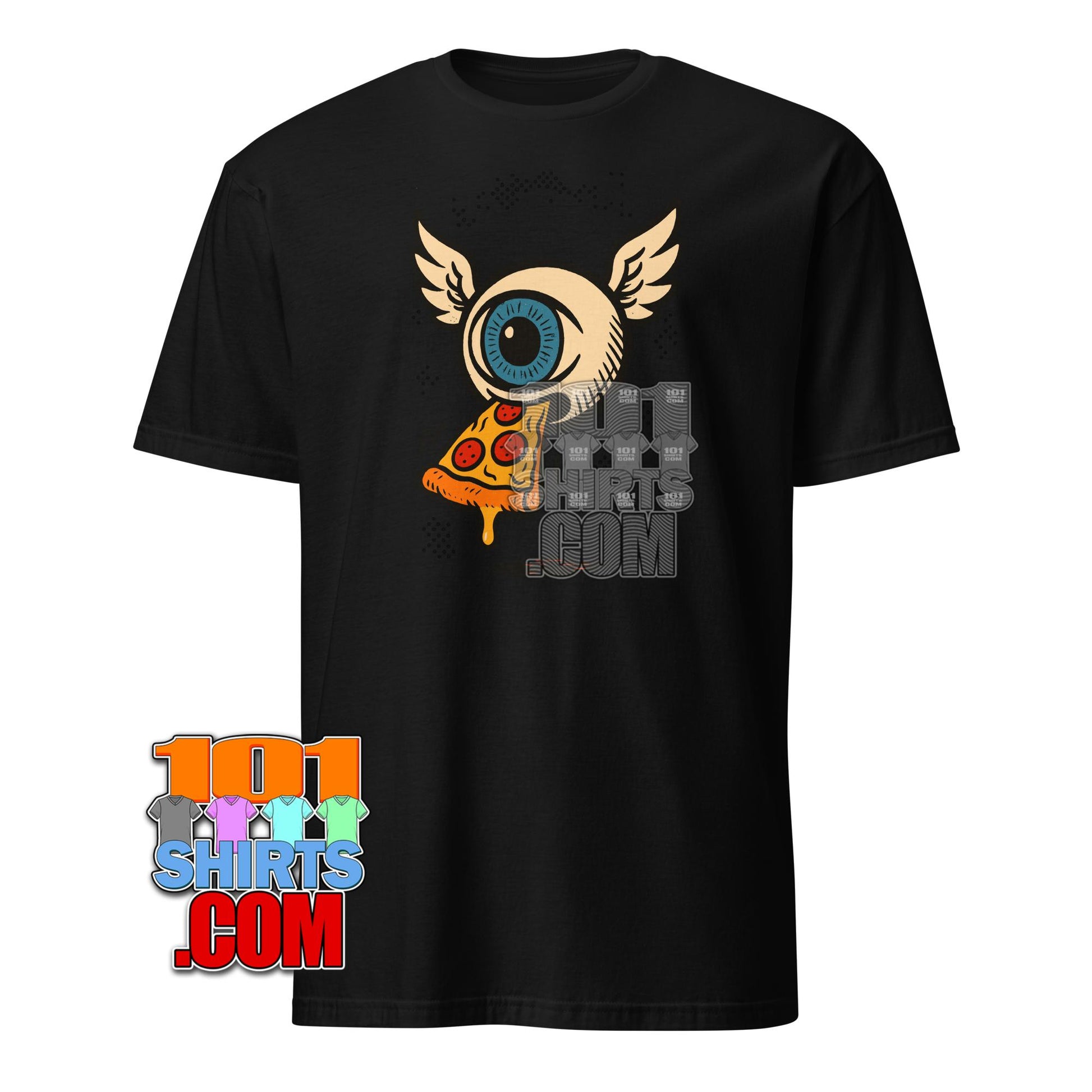 Pizza Eye Surreal Art T-Shirt – Feast Your Eyes on Fun! Tee