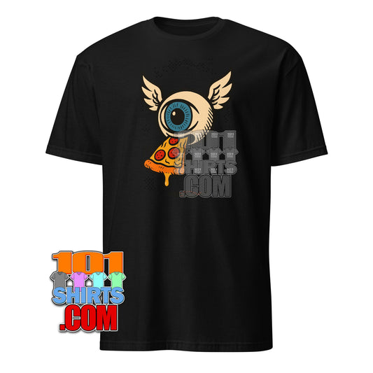 Pizza Eye Surreal Art T-Shirt – Feast Your Eyes on Fun! Tee