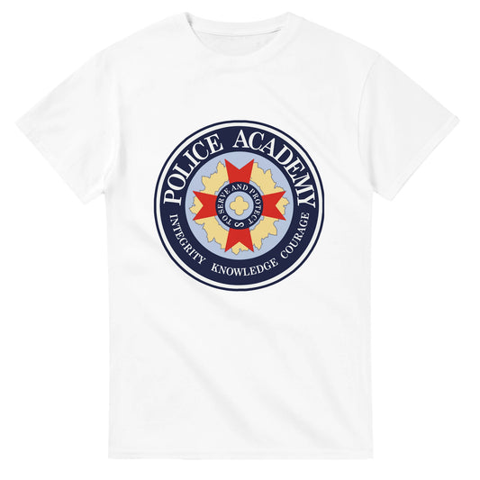 Police Academy Emblem Movie T-Shirt - Law Enforcement Inspired Tee