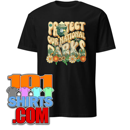 Protect Our National Parks Fuck Trump Musk Funny T-Shirt