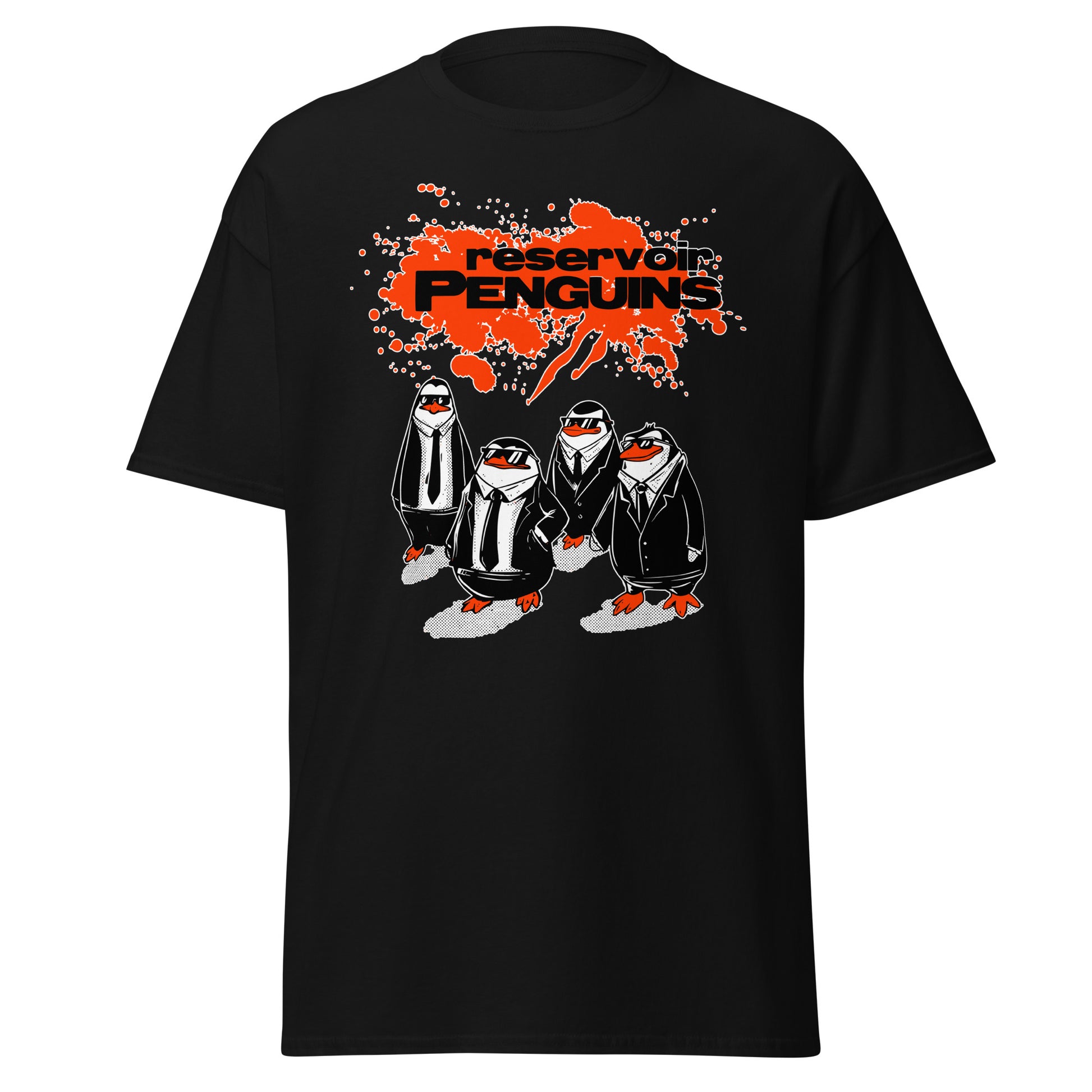 Reservoir Penguins Penguin Parody Reservoir Dogs Movie Funny T-Shirt