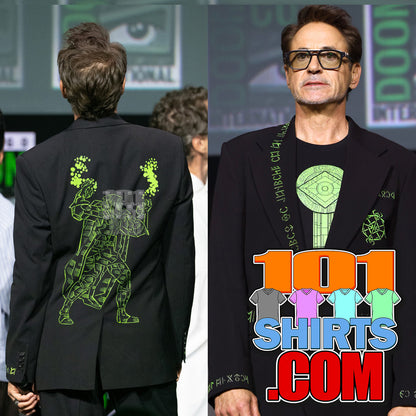 Robert Downey jr. Avengers: Doomsday ComicCon 2026 T-Shirt. ´Victor van Doom alias Doctor Doom Sign Tee.

