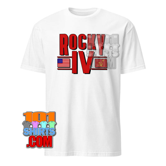 Rocky IV Movie T-Shirt I Must Break You 80s Retro Tee