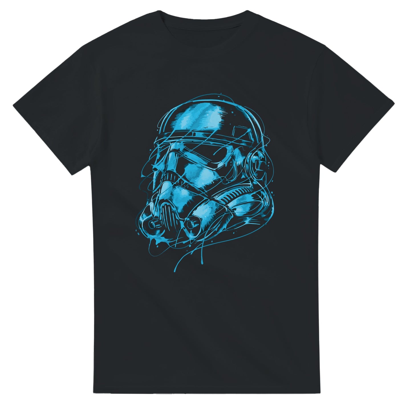 STAR WARS Movie  Imperial Stormtrooper Helmet T-Shirt - Vibrant Pop Art Fan Apparel Tee
