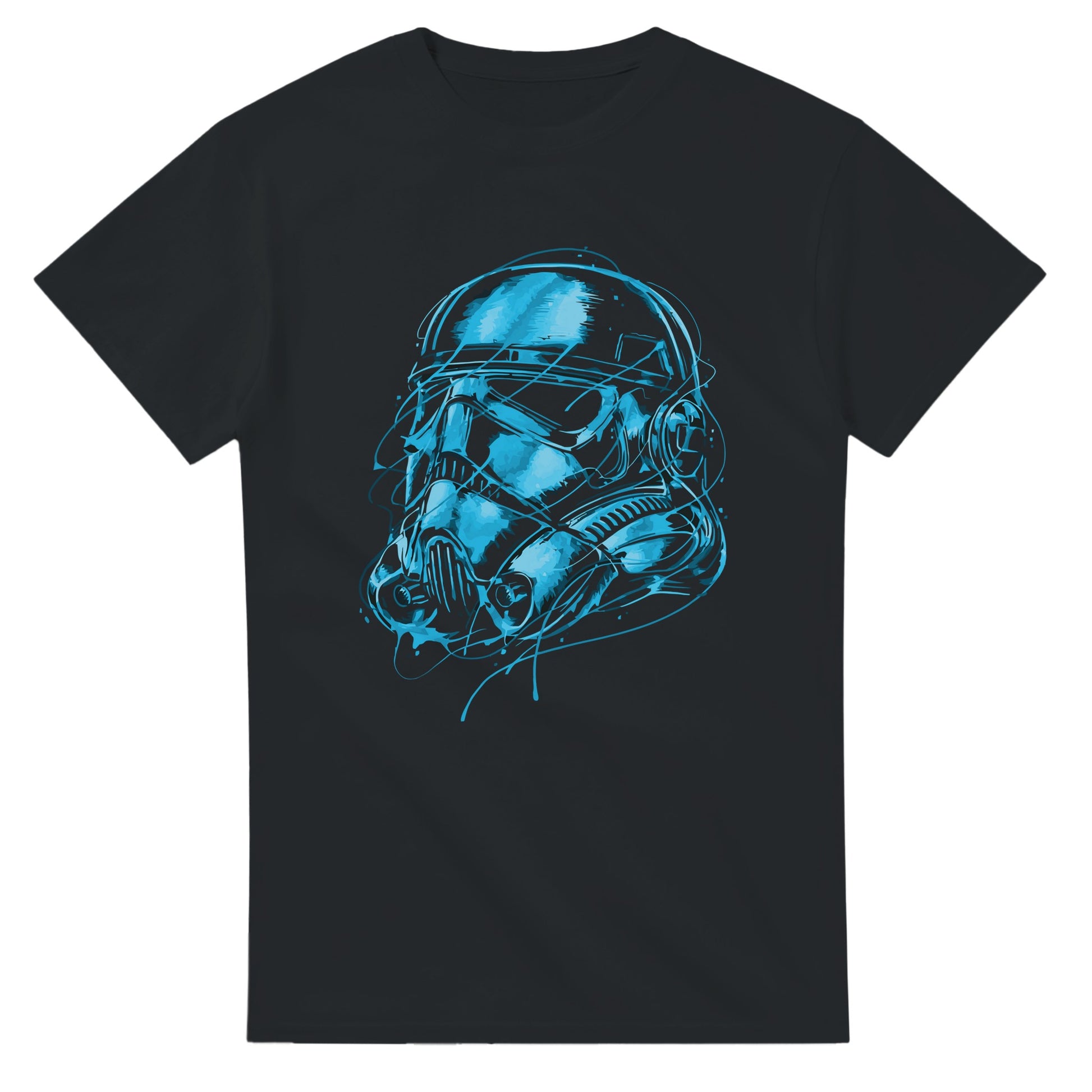 STAR WARS Movie  Imperial Stormtrooper Helmet T-Shirt - Vibrant Pop Art Fan Apparel Tee