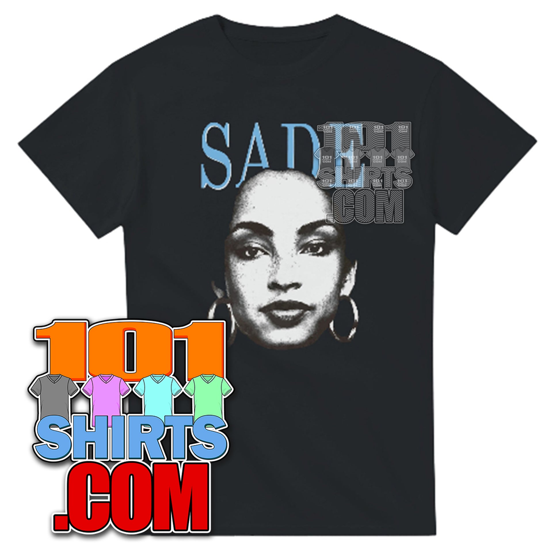 Sade Adu Vintage T-Shirt Smooth Operator 80s Music Fan Tee