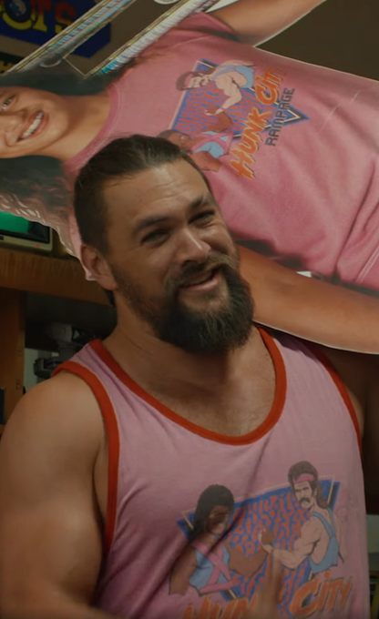 Minecraft Movie Jason Mamoa Hunk City Rampage Top