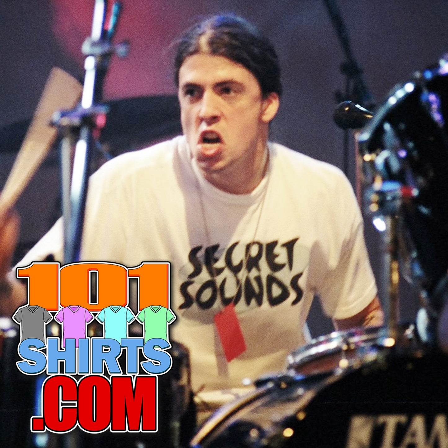 Secret Sounds T-Shirt worn by Dave Grohl Foo Fighters Nirvana