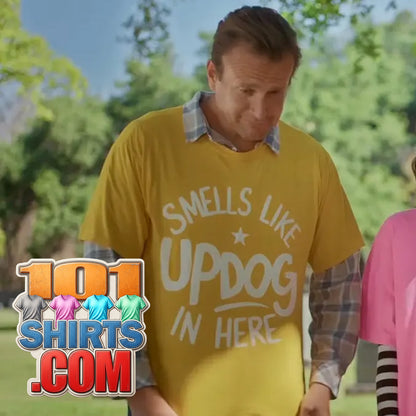Shrinking Jimmy Smells Like Updog In Here T-Shirt