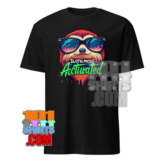 Sloth Mode Activated T-Shirt: Funny, Chill & Cool Animal Tee - Perfect Gift for Relaxed Vibes