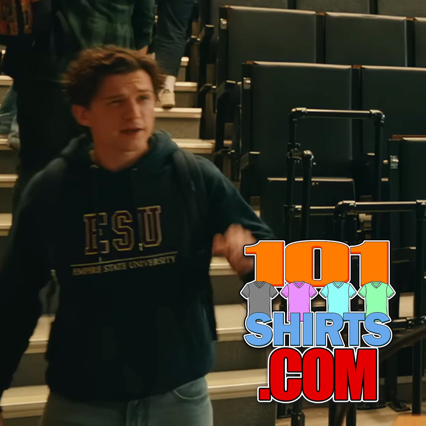 Spider-Man Brand New Day ESU Empire State University Tom Holland Hoodie