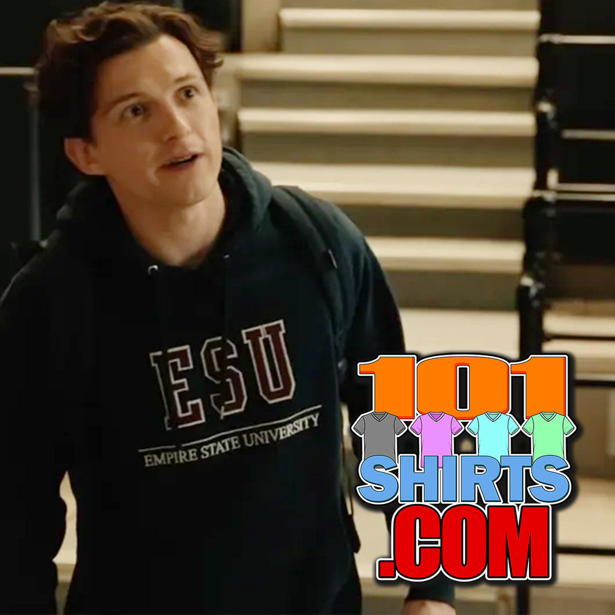 Spider-Man Brand New Day ESU Empire State University Tom Holland Hoodie