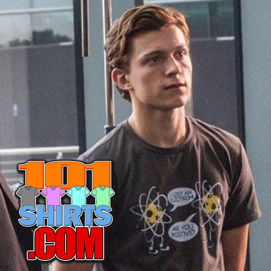 Spider-Man Homecoming Tom Holland Peter Parker I Lost an Electron - Are You Positive T-Shirt