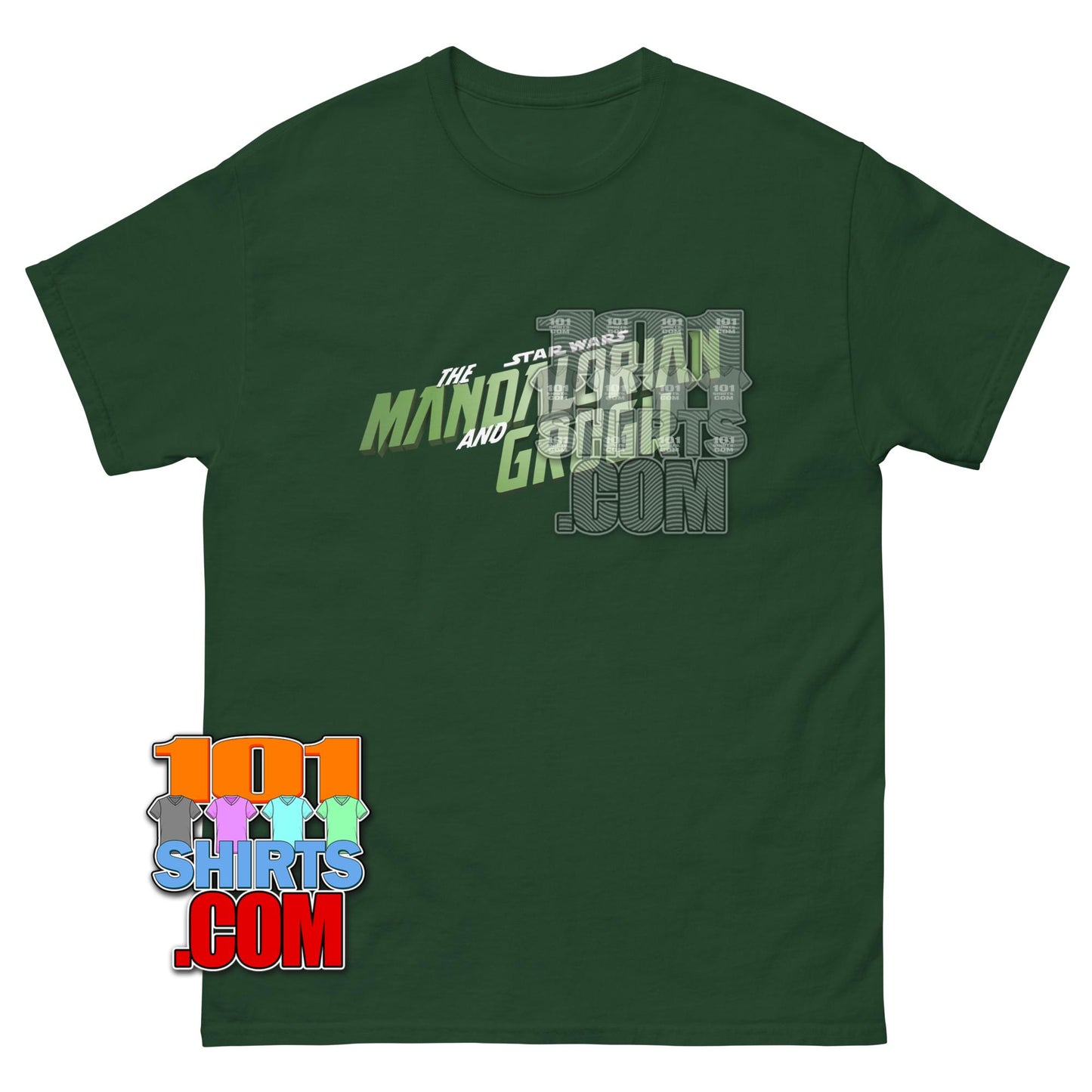 Star Wars THE MANDALORIAN AND GROGU Movie T-Shirt