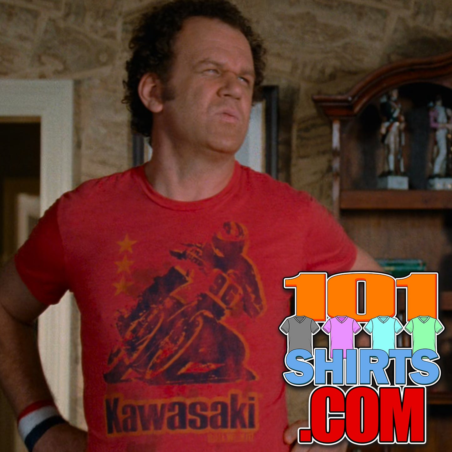 Step Brothers Movie Tee Kawasaki Motorcycle 96 T-Shirt