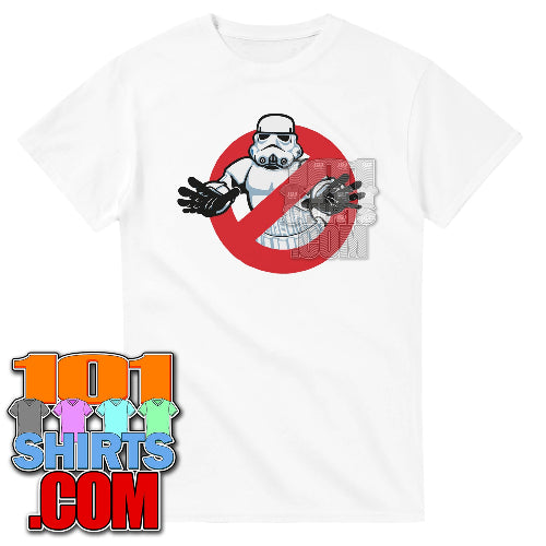 Stormtrooper Ghostbusters Parody SciFi Movie Fan T-Shirt Gift