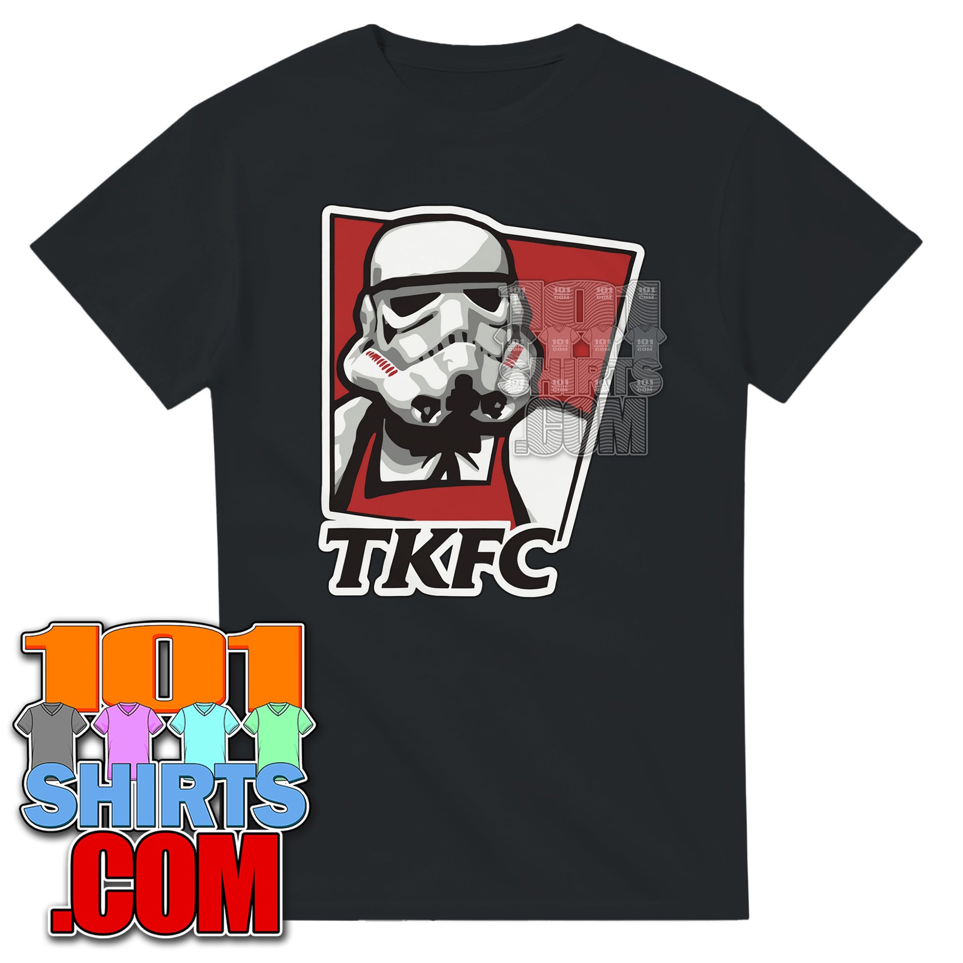 Stormtrooper TKFC Kentucky Fried Chicken Parody Movie T-Shirt Gift