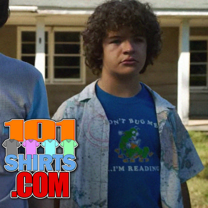 Stranger Things Season 3 Don’t Bug Me I’m Reading Dustin Henderson T-Shirt