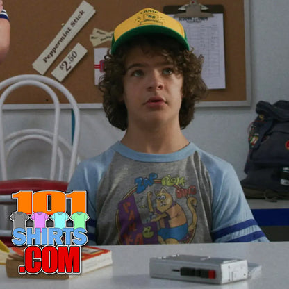 Stranger Things Season 4 CATARI Cat Gaming Pak Kat Dustin Henderson T-Shirt