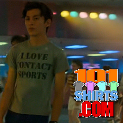 Stranger Things Season 4 I Love Contact Sports Roller Skater Disco T-Shirt