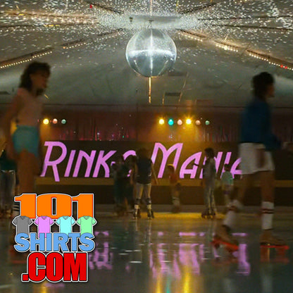 Stranger Things Season 4 Rink-O-Mania Roller Skating Disco Logo T-Shirt