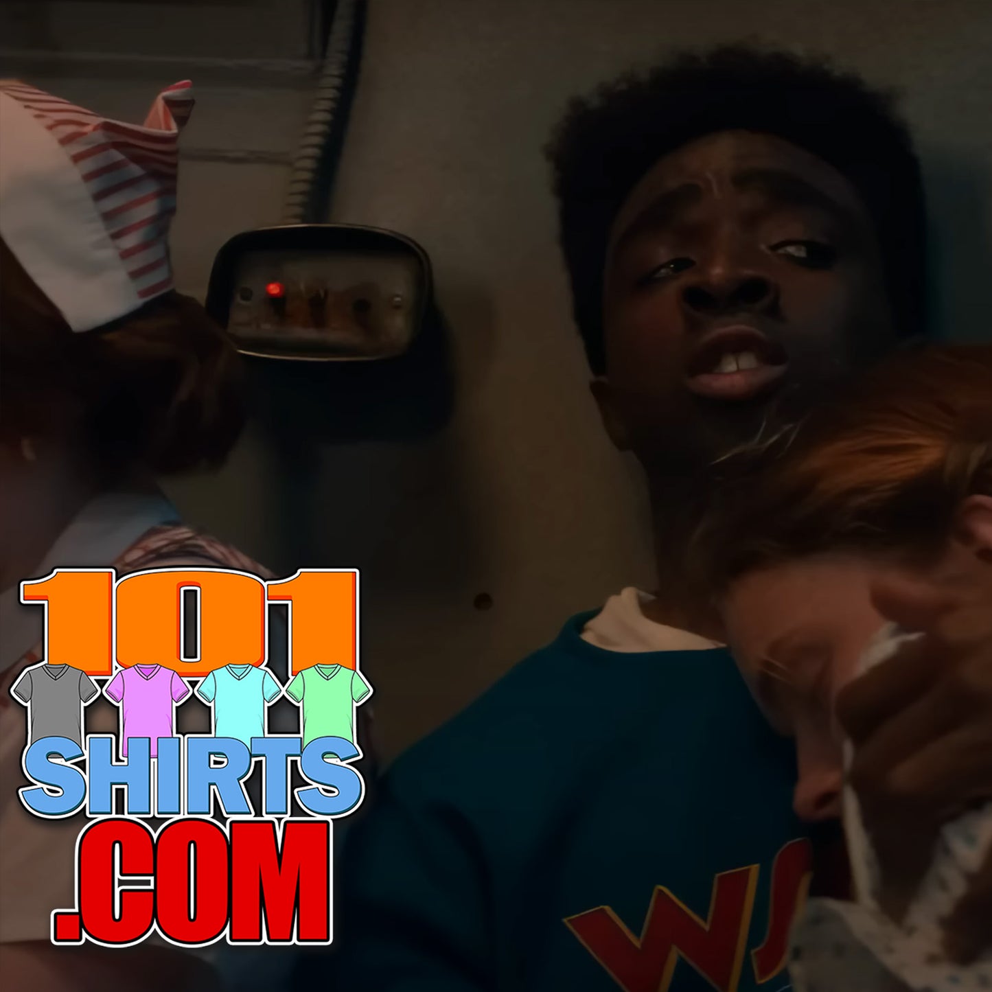 Stranger Things Season 5 2025 WSQK The Squawks 94.5 FM Lucas Sweatshirt