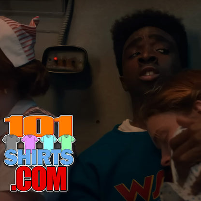 Stranger Things Season 5 2025 WSQK The Squawks 94.5 FM Lucas Sweatshirt