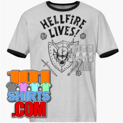 Stranger Things Season 5 Finale Hellfire Lives Dustin Henderson Ringer T-Shirt