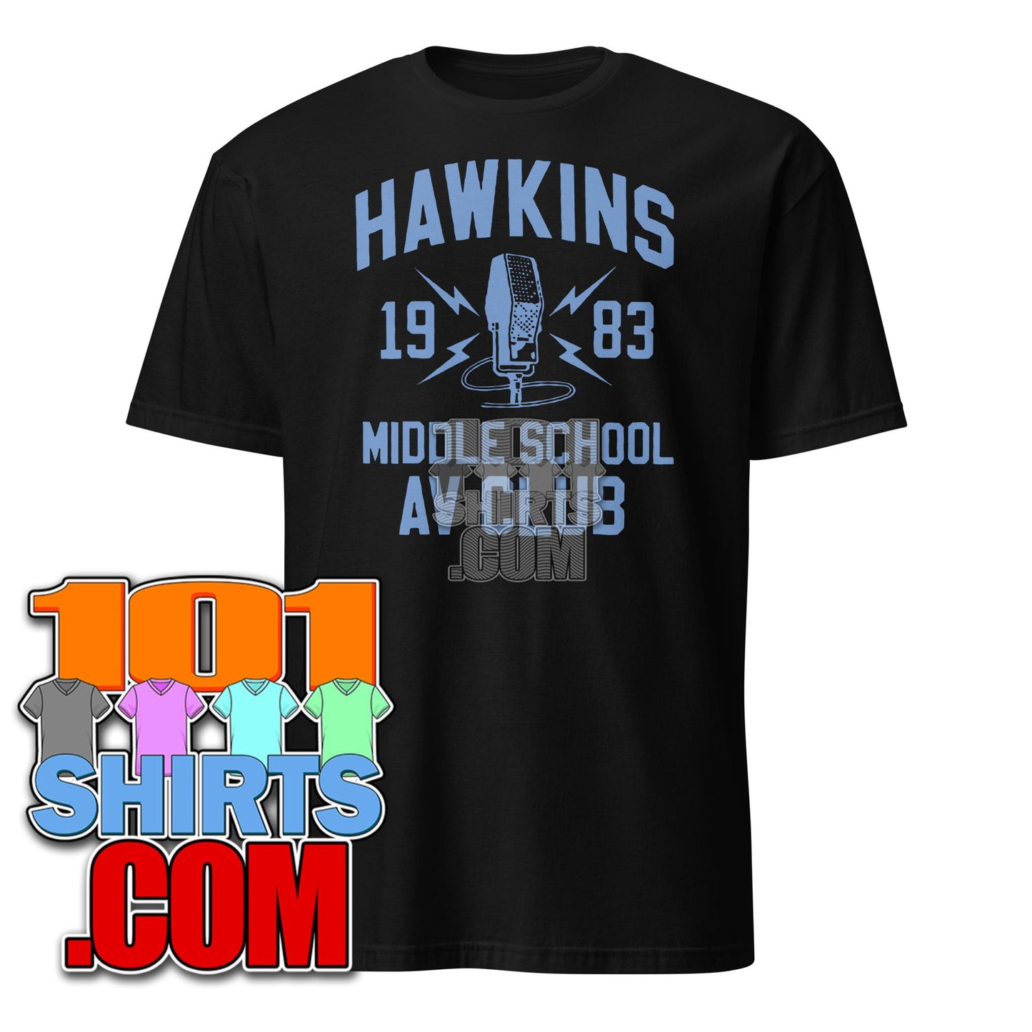 Stranger Things TV Show Hawkins Middle School AV Club Funny T-Shirt