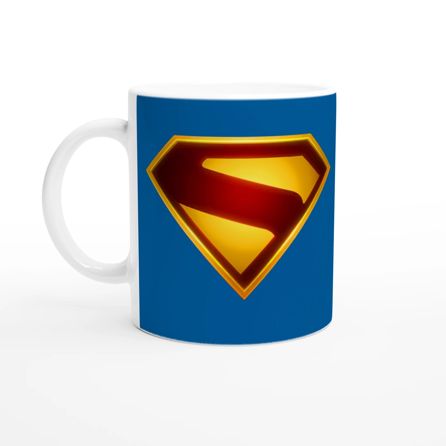 Superman Logo Mug 2025 Edition - Iconic DC Comics Hero, Perfect Superhero Fan Gift, Coffee Cup