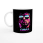 Sylvester Stallone Cobra Mug - Iconic 80s Action Movie Fan Gift, Retro Hero Coffee Cup