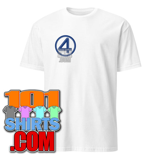 THE FANTASTIC FOUR: First Steps Four 4 Logo Joseph Quinn Johnny Storm T-Shirt