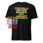 "Tequila Never Broke My Heart" Funny Tequila Lover T-Shirt - Perfect for Fiesta & Margarita Fans Tee
