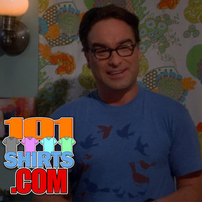 The Big Bang Theory Leonard Hofstadter Birds T-Shirt