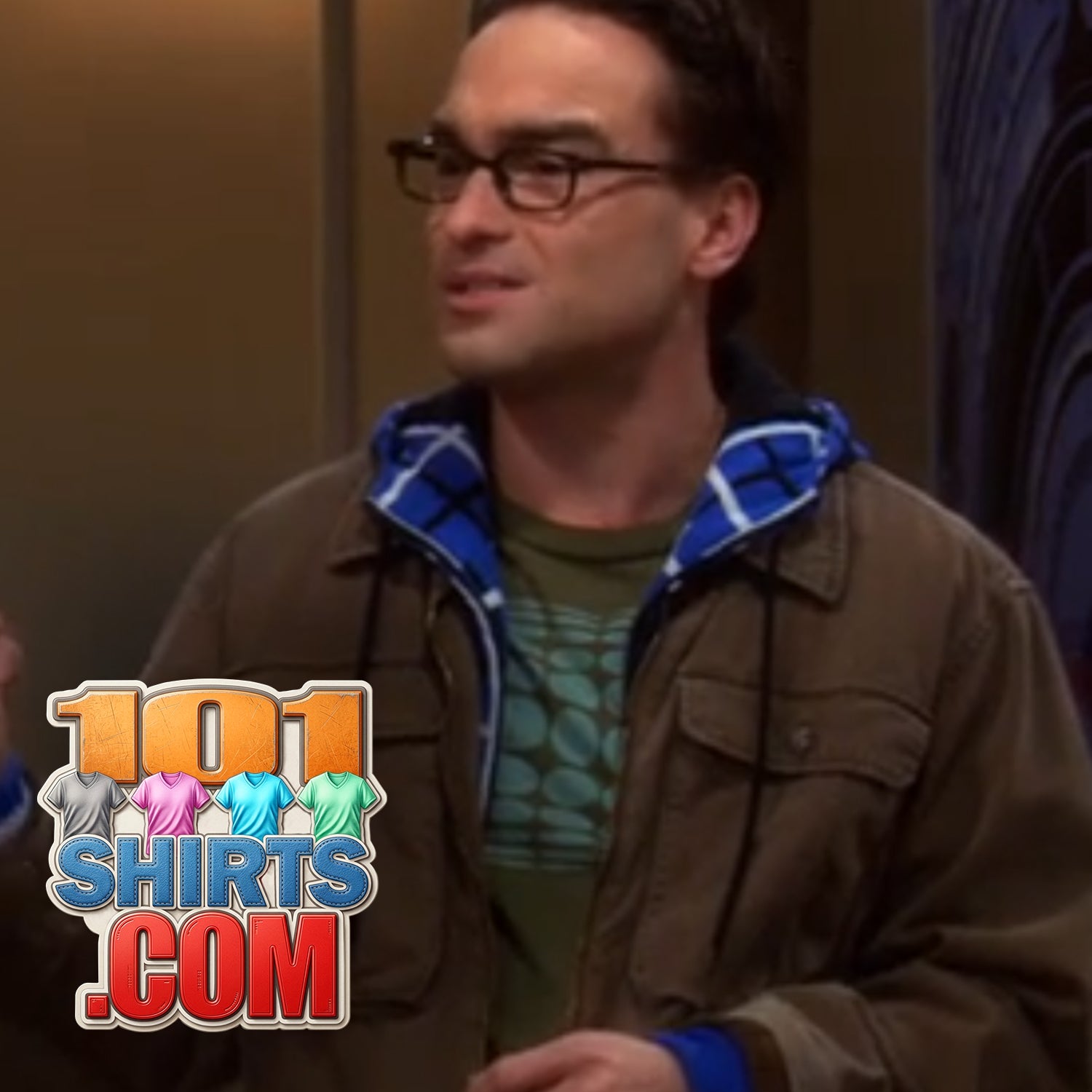 The Big Bang Theory Leonard Hofstadter Dots Sphere Pattern T-Shirt
